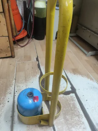 Carro portabotellas oxígeno y butano