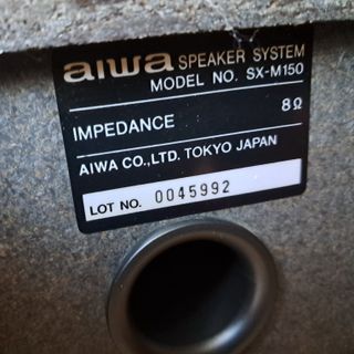 MINI CADENA AIWA XR-M150 ESTÉREO CD/RADIO/CASETE