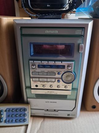MINI CADENA AIWA XR-M150 ESTÉREO CD/RADIO/CASETE