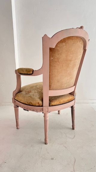 sillón butaca vintage estilo francés