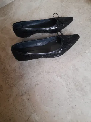 Zapatos de piel negros mujer