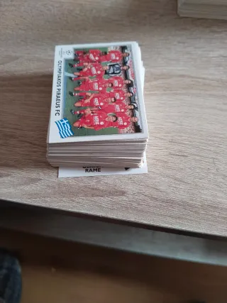 100 Cromos de fútbol Champions League 99/00