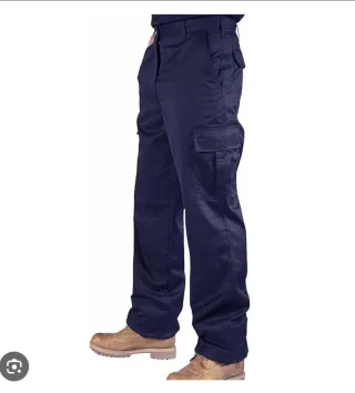 Pantalones de trabajo azul marino