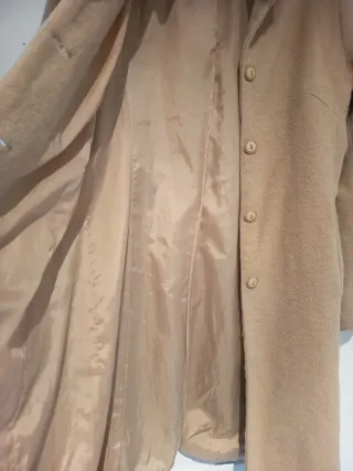 Chaqueta beige de vestir