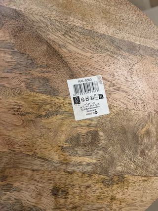 Plato decorativo ENJOY a cuadros