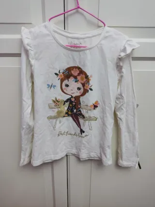 Camiseta manga larga niña Lupilu