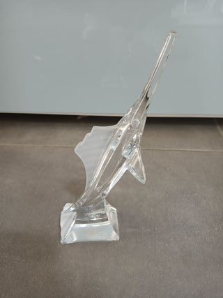 Scultura Pesce Spada Cristallo JD Durand