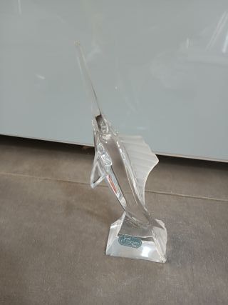 Scultura Pesce Spada Cristallo JD Durand