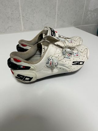 Zapatillas Ciclismo Sidi Blancas