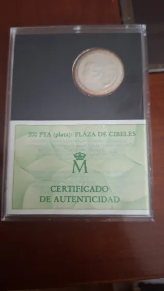 Moneda 200 Pesetas Plaza de Cibeles