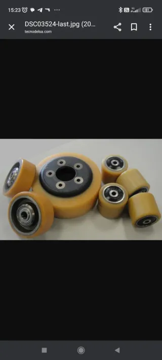 Ruedas y repuestos para transpaletas