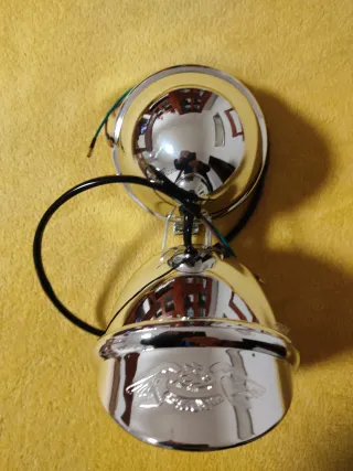 Faros Cromados para Moto (2 unidades)