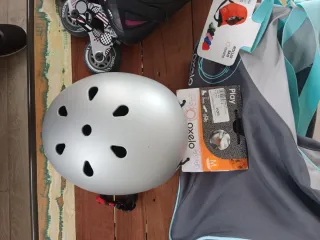 Patines Oxelo Talla 38 a 40 + Casco y Protecc