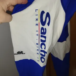 Maillot Ciclismo Azul y Blanco