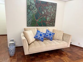 Sofá Casadesús Marlow Gris y Amarillo