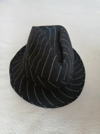 Cappello elegante invernale gessato S