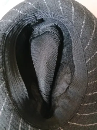 Cappello elegante invernale gessato S