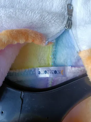 Pigiamone intero unicorno arcobaleno