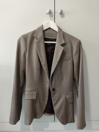 Americana Zara Mujer color marrón