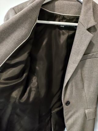 Americana Zara Mujer color marrón