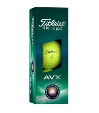 Bolas Pelota Golf Titleist AVX YELLOW amarillas