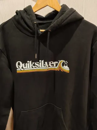 Sudadera Quiksilver Negra