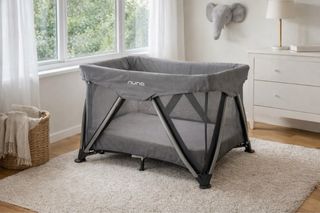 Cuna nueva de viaje Nuna Sena AIRE + sábana