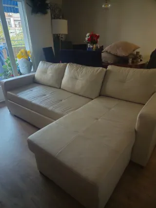 Sofá Cama Beige