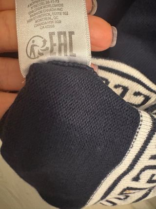 Sudadera Hugo Boss Azul Niño. Size 12, XS