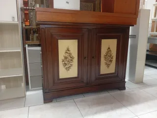 Mueble recibidor madera 2 puertas