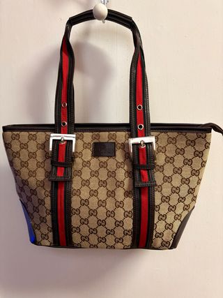 Bolso de lujo Marrón y Rojo