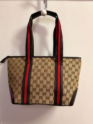 Bolso de lujo Marrón y Rojo