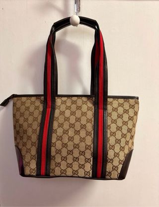 Bolso de lujo Marrón y Beige