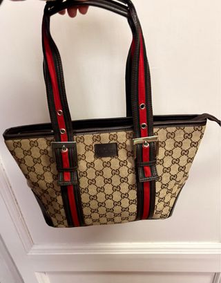 Bolso de lujo Marrón y Beige