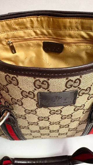 Bolso de lujo Marrón y Beige