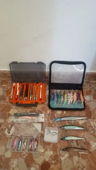 Set de pesca spinning completo