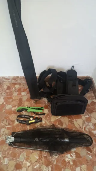 Set de pesca spinning completo