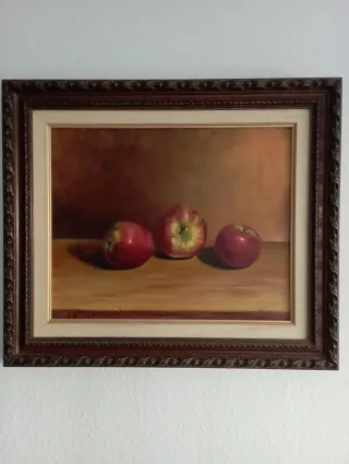 CUADRO pintado a mano.