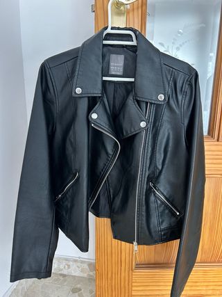 Chaqueta cuero mujer