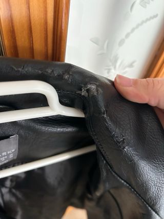 Chaqueta cuero mujer