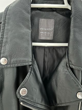 Chaqueta cuero mujer