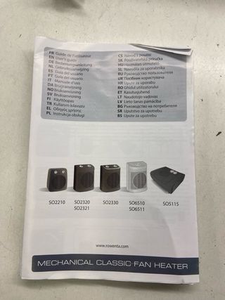 Rowenta Comfort Compact Calefactor Bajo Consumo