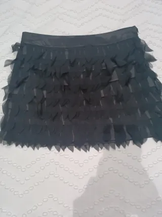 Minifalda fiesta volantes