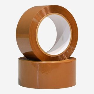 36 rollo precinto marrón 132mt