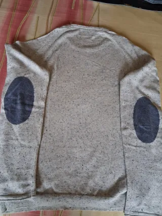 Jersey Pull and Bear gris jaspeado Talla S