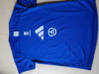 Camiseta Adidas Maratón Madrid 2023 Azul