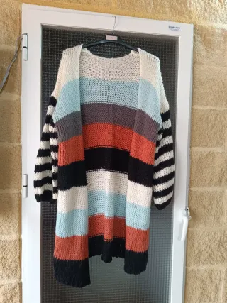 Cárdigan Talla Grande 50/5XL Multicolor