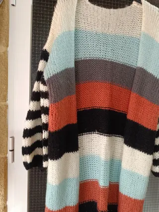 Cárdigan Talla Grande 50/5XL Multicolor