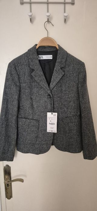 Traje Zara Chaqueta y Falda Talla S
