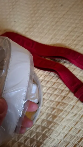 Correas Bolso Tous Beige y Rojo